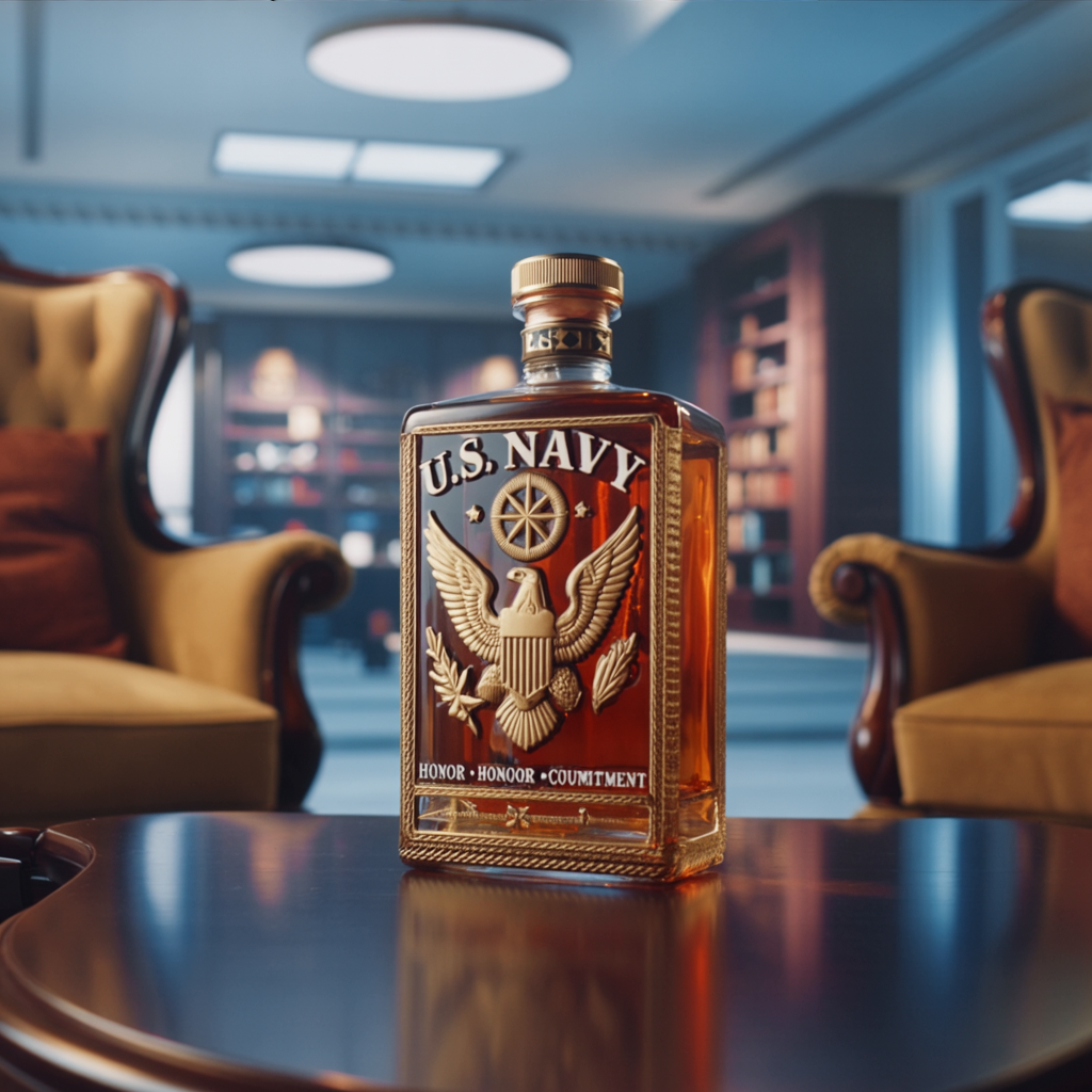 US Navy Special Edition Whiskey Decanter
