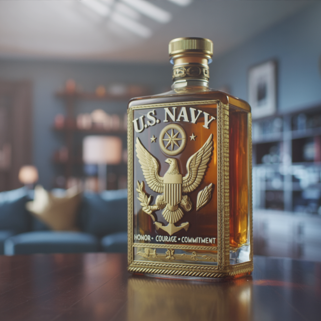 US Navy Special Edition Whiskey Decanter