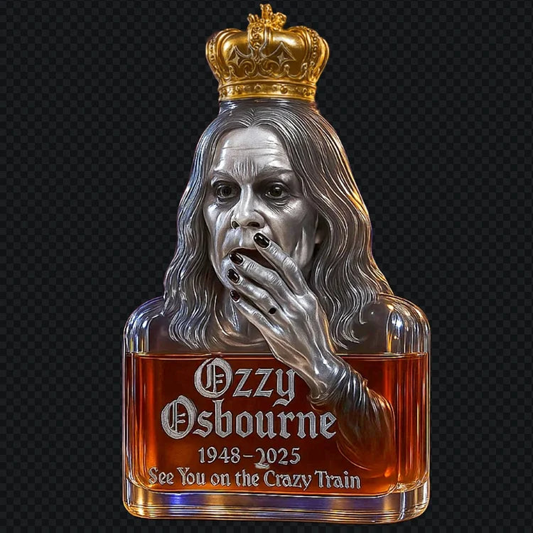 Ozzy Osbourne Crazy Train Whiskey Decanter