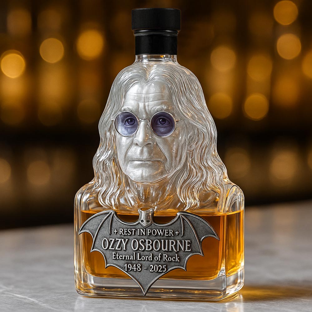 Ozzy Osbourne Whiskey Decanter