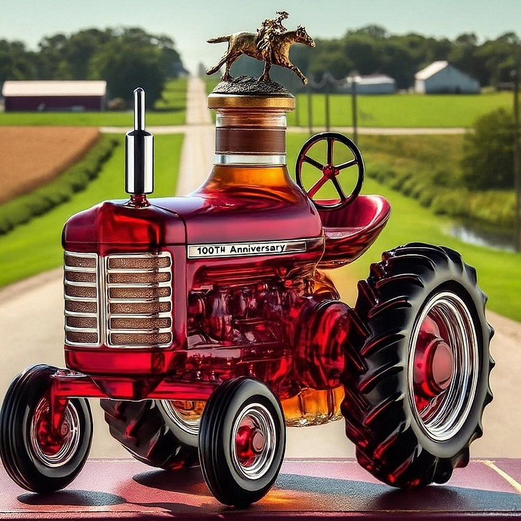 Farmall Anniversary Whiskey Decanter