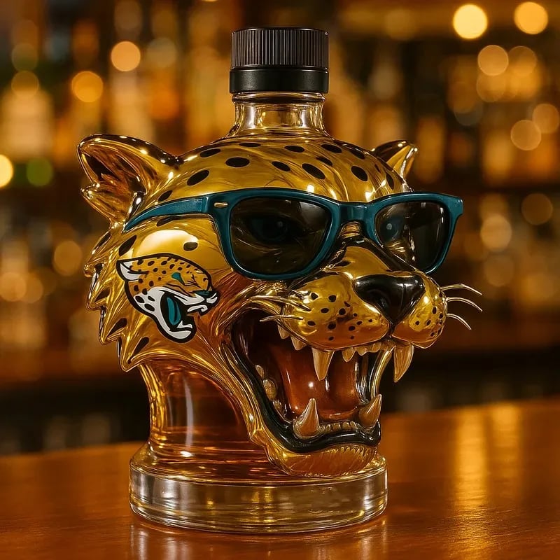Jacksonville Jaguars Whiskey Decanter