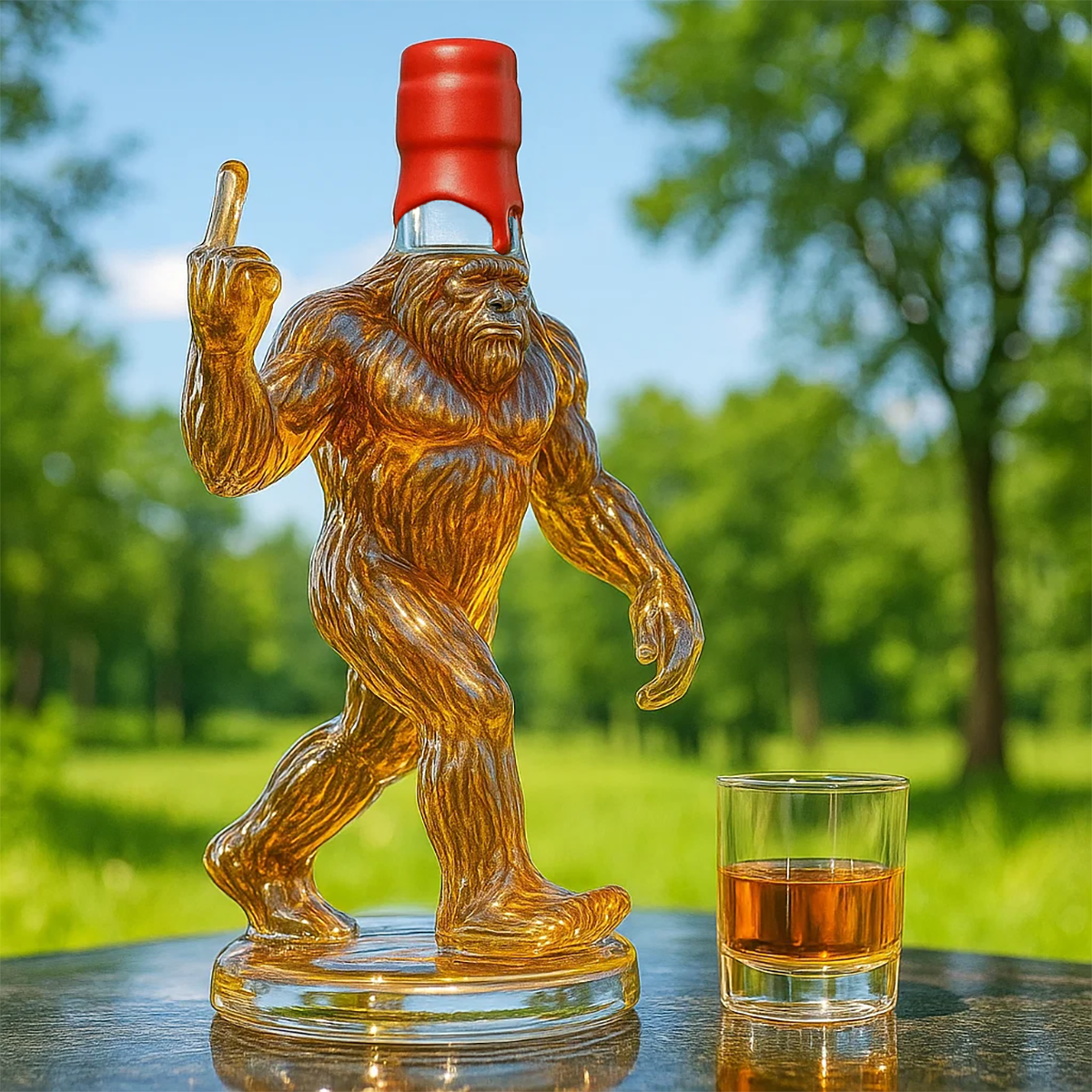 Bigfoot Whiskey Decanter