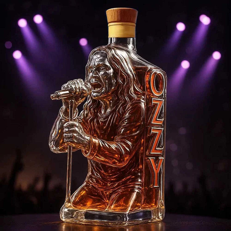 Ozzy Osbourne Final Tour 2025 Whiskey Decanter