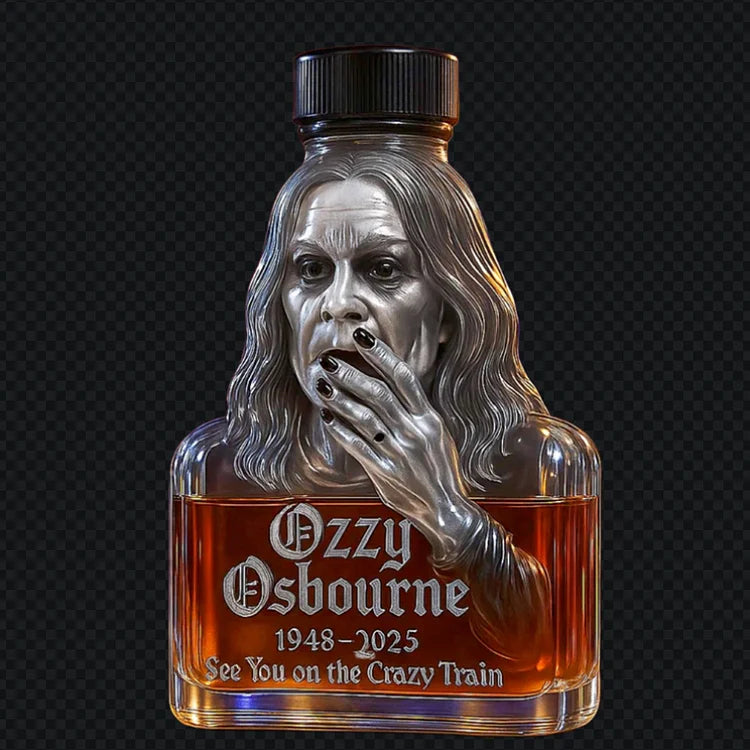 Ozzy Osbourne Crazy Train Whiskey Decanter