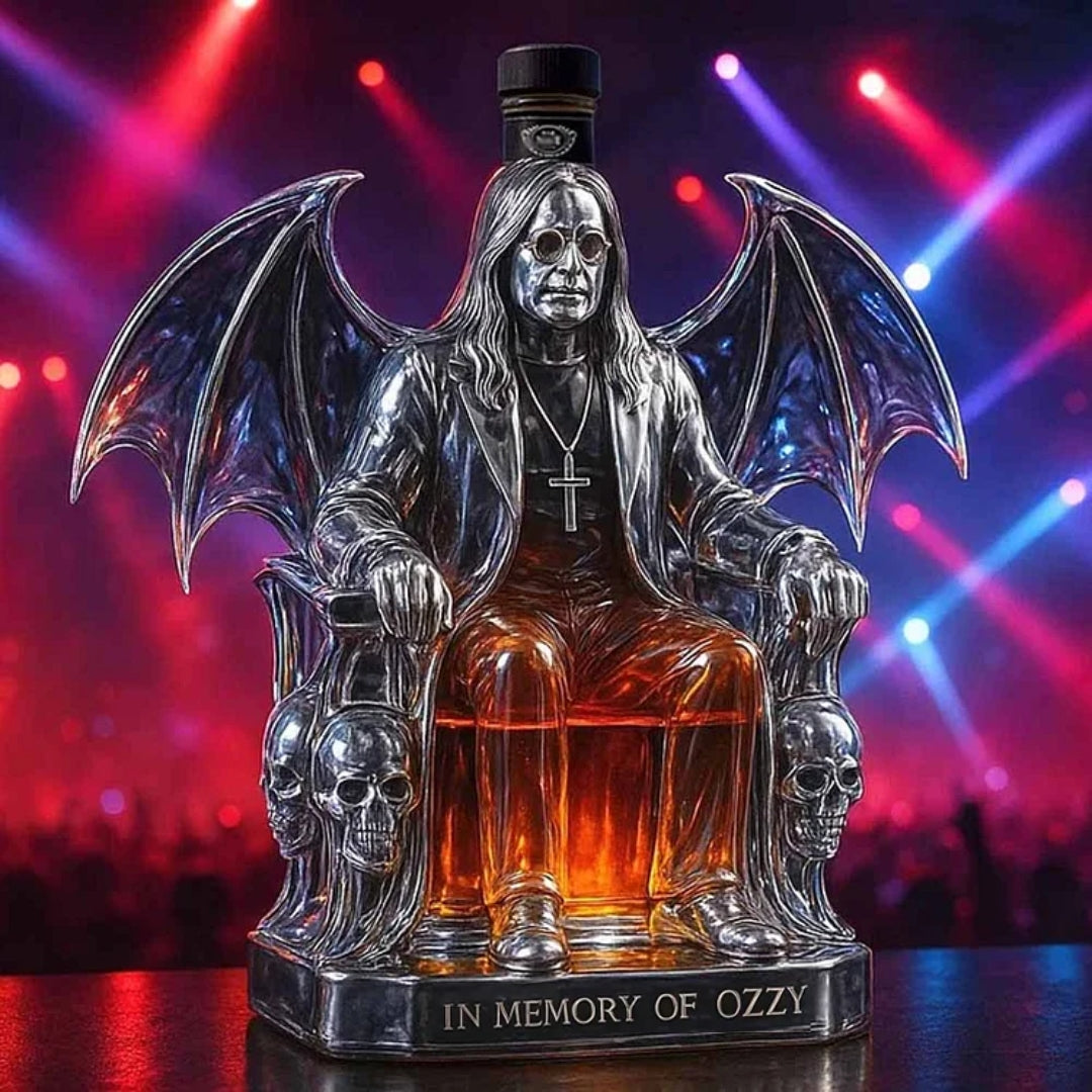 Ozzy Osbourne Iconic Whiskey Decanter