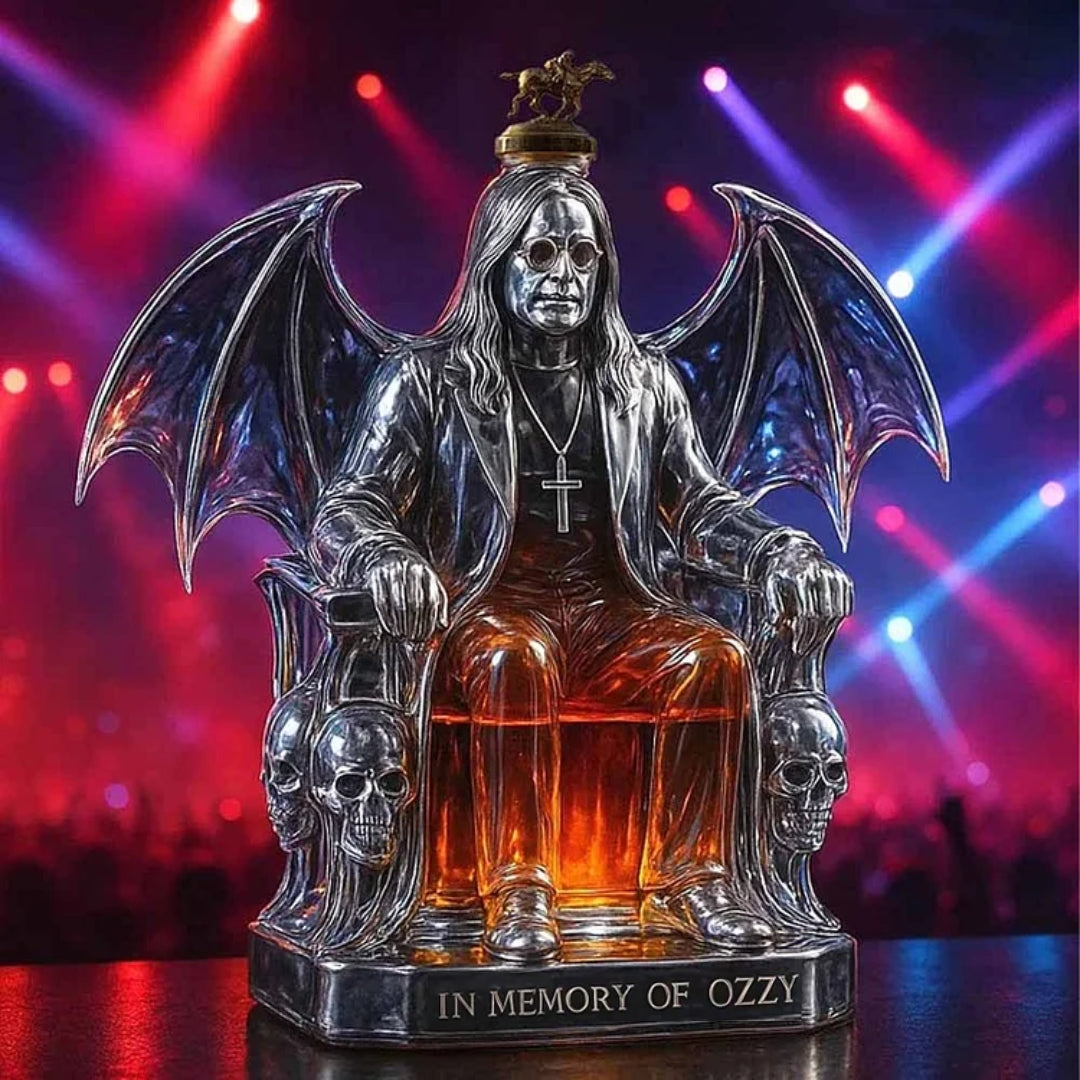Ozzy Osbourne Iconic Whiskey Decanter