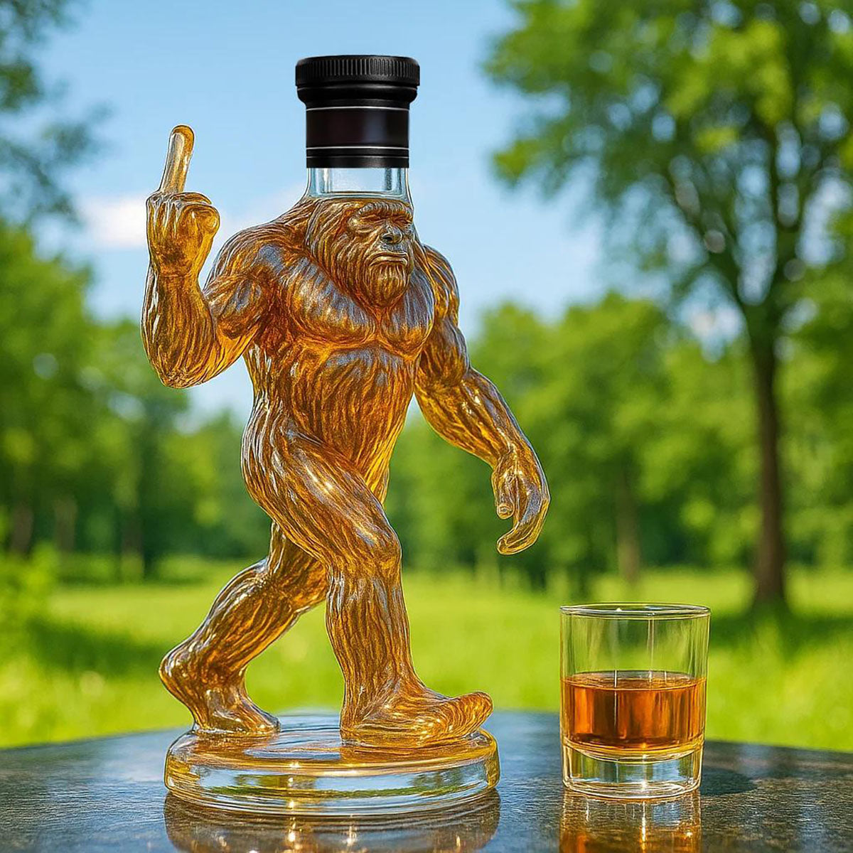 Bigfoot Whiskey Decanter