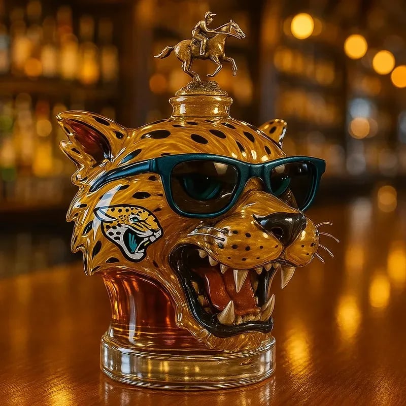 Jacksonville Jaguars Whiskey Decanter