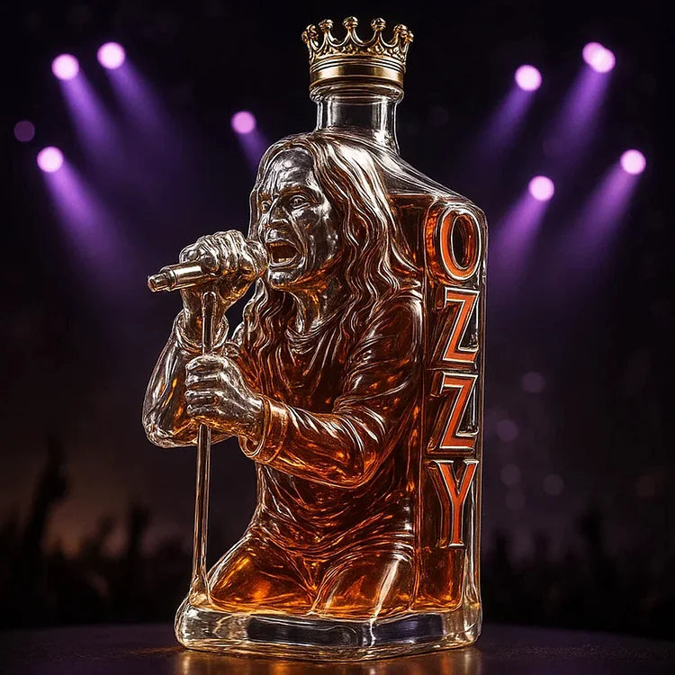 Ozzy Osbourne Final Tour 2025 Whiskey Decanter