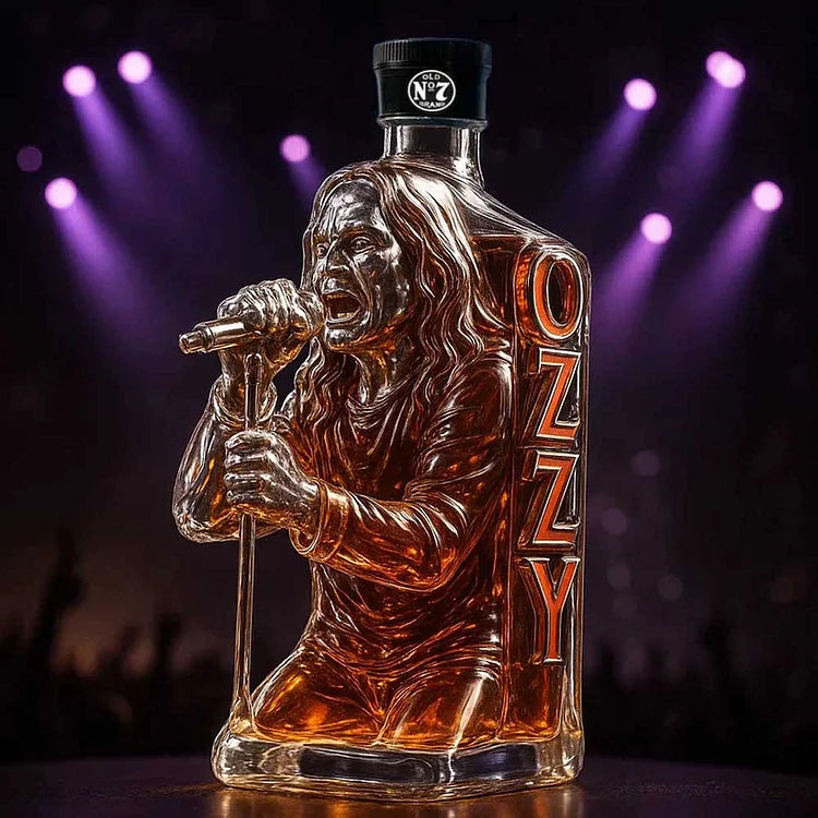Ozzy Osbourne Final Tour 2025 Whiskey Decanter