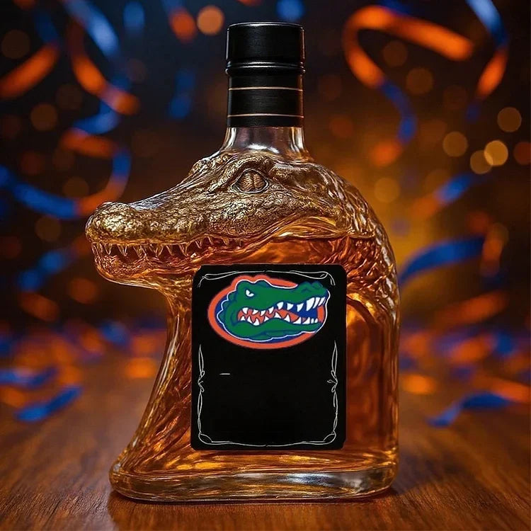 Crocodile Whiskey Decanter
