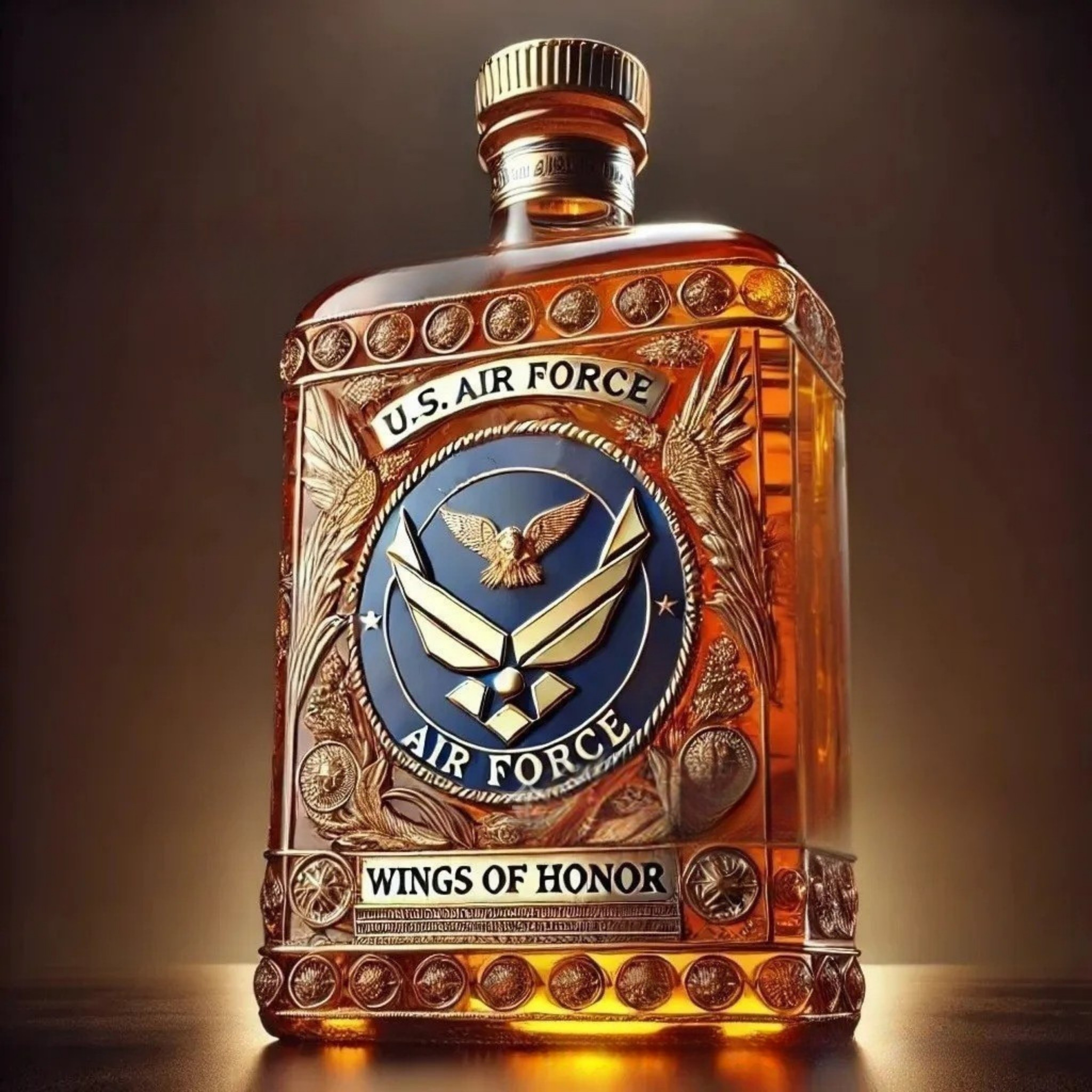 US Navy Special Edition Whiskey Decanter